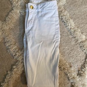 White jeans